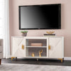 Modern TV stand w/ storage Image 1