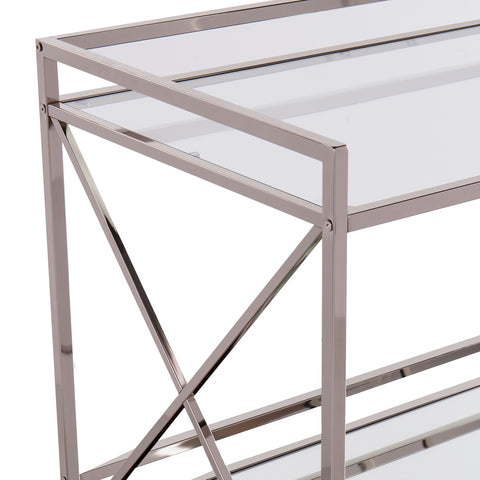 Image of Maxton Silver Bar Cart