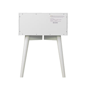 White on white nightstand Image 7