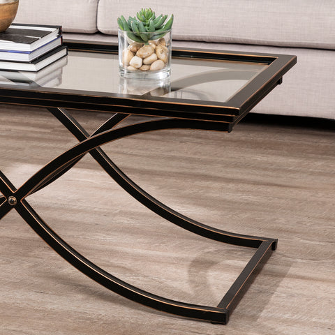 Image of Vogue Cocktail Table - Black