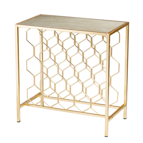 Image of Wine storage rack or decorative side table Image 6