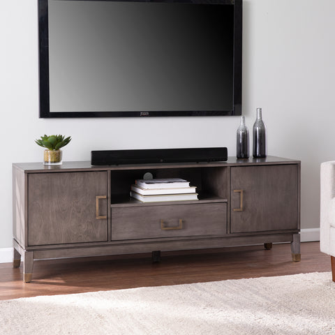 Image of TV console w/ storage Image 1