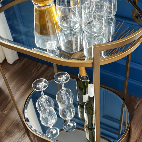 Image of Mirrored serving table Image 10