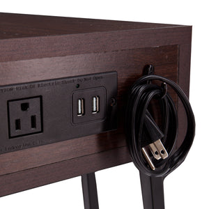 Porten Side Table w/ Power & USB