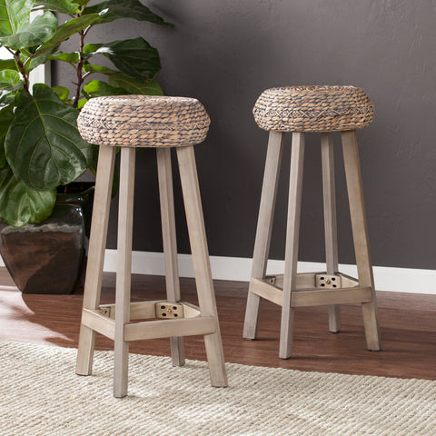 Image of Versatile pair of 30" barstools Image 1