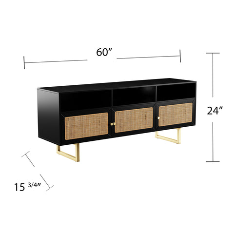 Image of Two-tone media console Image 7