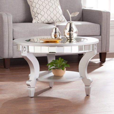 Image of Sophisticated mirrored coffee table Image 1