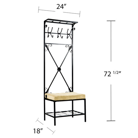 Image of All-in-one accessory storage and bench Image 6