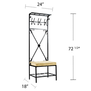 All-in-one accessory storage and bench Image 6