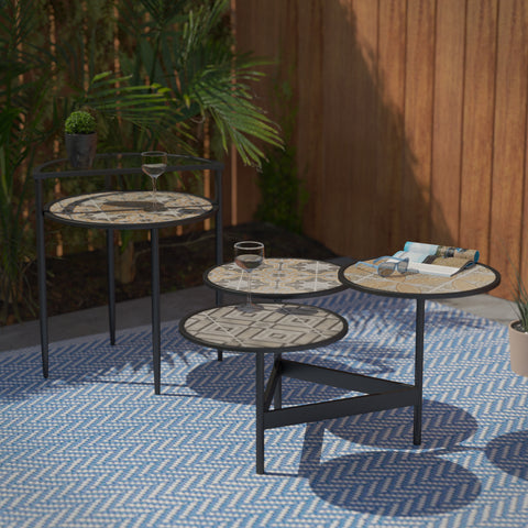 Image of Three-tier outdoor coffee table Image 7