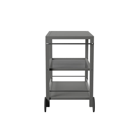 Image of 2-shelf outdoor serving cart Image 6