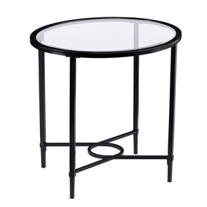 Sleek, minimalist end table Image 4