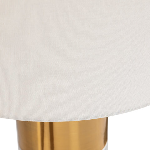 Image of Two-tone table lamp w/ shade Image 5