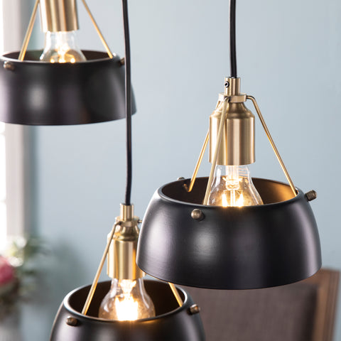 Image of Renmarco Contemporary 3-Light Cluster Pendant