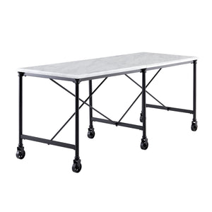 Multipurpose kitchen or craft table on wheels Image 5