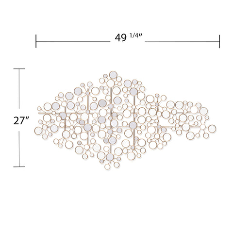 Image of Over 100 circular mirrors of varying sizes Image 6