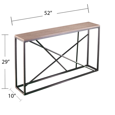 Image of Versatile, small space friendly sofa table Image 6