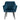 Velvet club chair or accent seat Image 3