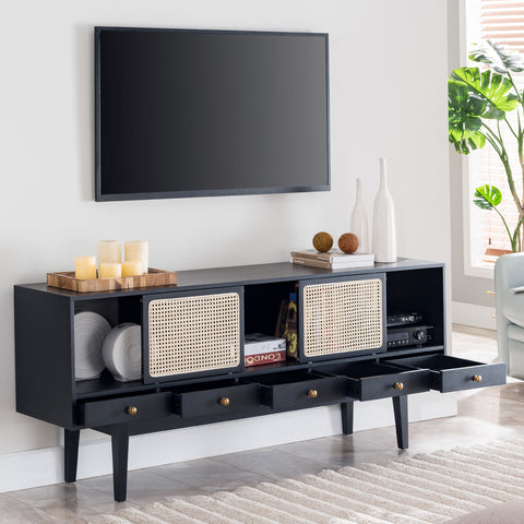 Image of Holly & Martin Simms Midcentury Modern Media Console