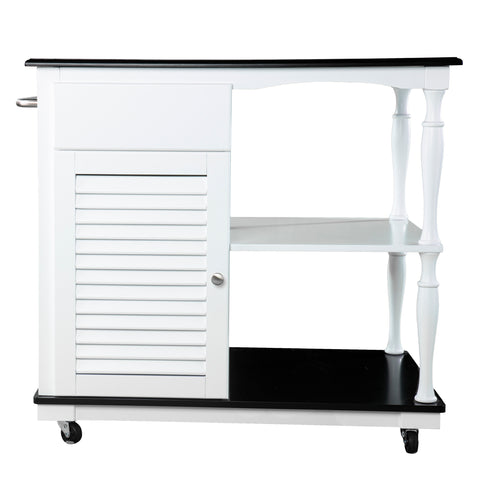 Image of Muxlow Rolling Kitchen Island w/ Storage