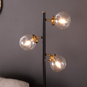 Modern floor lamp w/ 3 lights Image 2