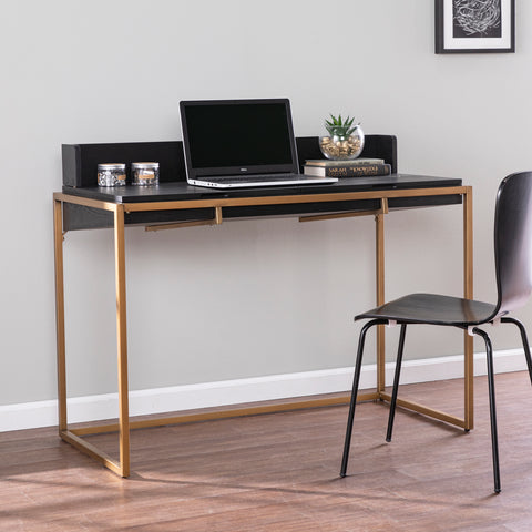 Image of Two-tone writing desk Image 1