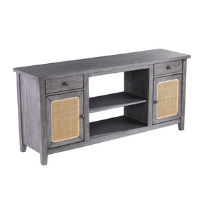 Rustic entertainment center w/ media storage Image 5