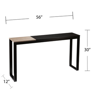 Modern entryway console or sofa table Image 5