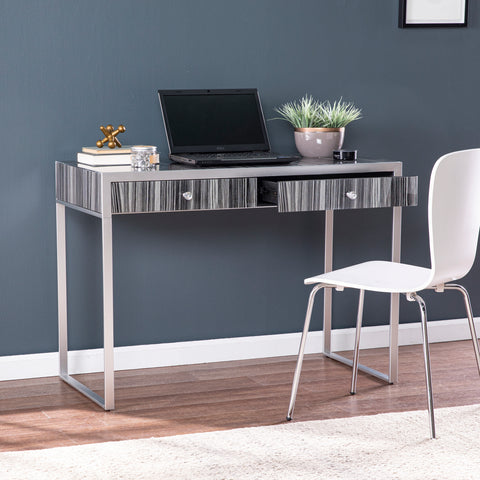 Image of Two-tone writing desk Image 3