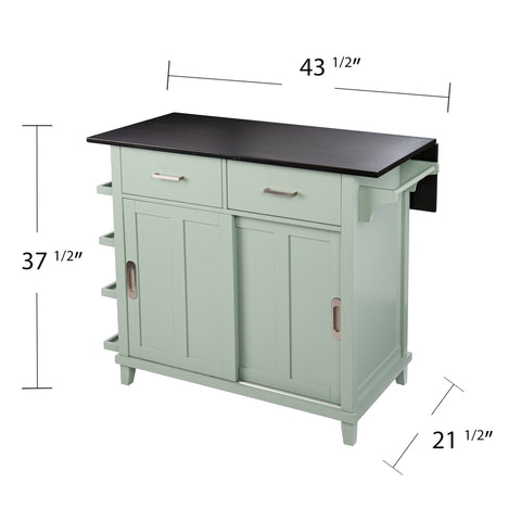 Image of Ollerton Freestanding Kitchen Island