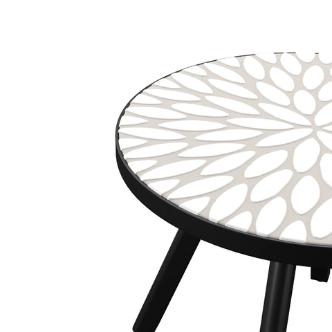 Image of Patio chairs w/ removable cushion and matching accent table Image 8