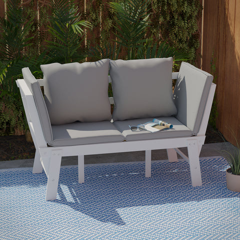 Image of Outdoor loveseat or settee lounge Image 1