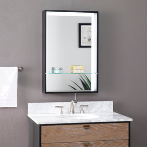 Wervin Lighted Mirror w/ Shelf