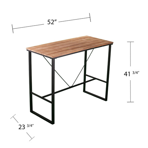 Image of Venallo Indoor/Outdoor Pub Table