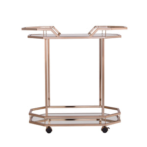 Mirrored bar cart Image 6