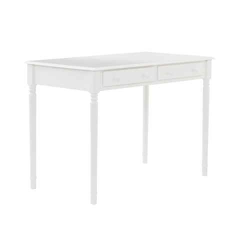 Image of Writing 2-Drawer Desk – Crisp White