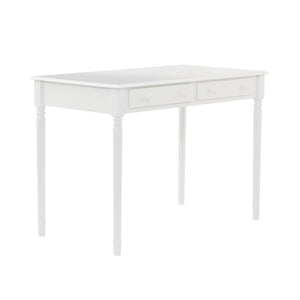 Writing 2-Drawer Desk – Crisp White