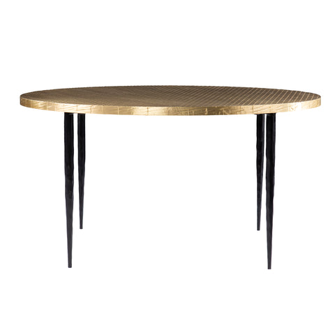 Image of Coffee table with brass tabletop Image 3