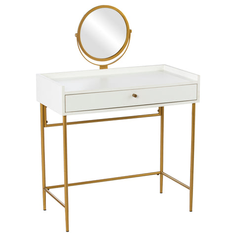 Image of Modern dressing vanity w/ storage Image 4