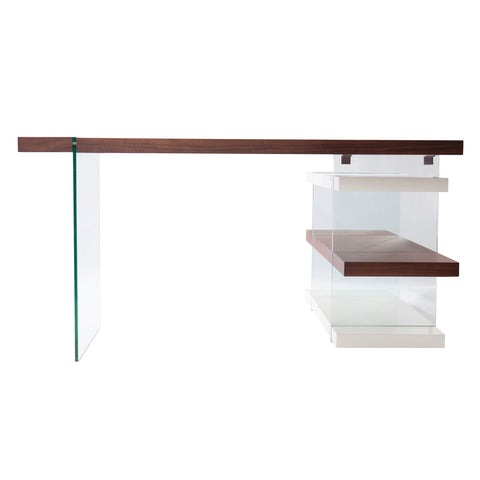 Image of Modern L-shaped office desk Image 4