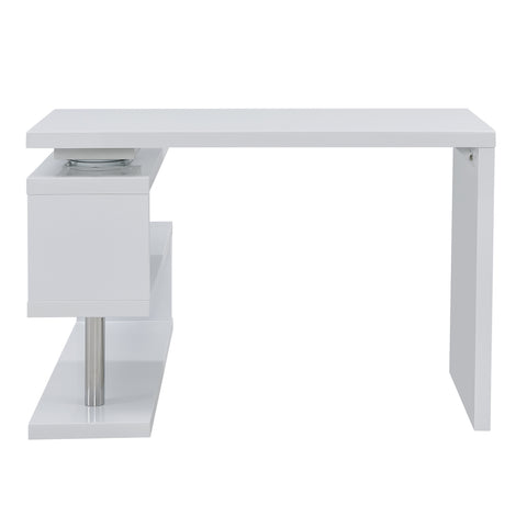 Image of Yates Multifunctional Corner/L Desk w/ Shelves