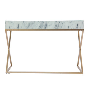 Faux-marble writing desk Image 6