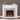 Classic electric fireplace w/ modern marble surround Image 1