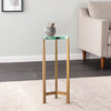 Accent table with glass tabletop Image 1