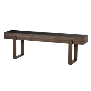 Multifunctional bench seating w/ reclaimed wood seat Image 4