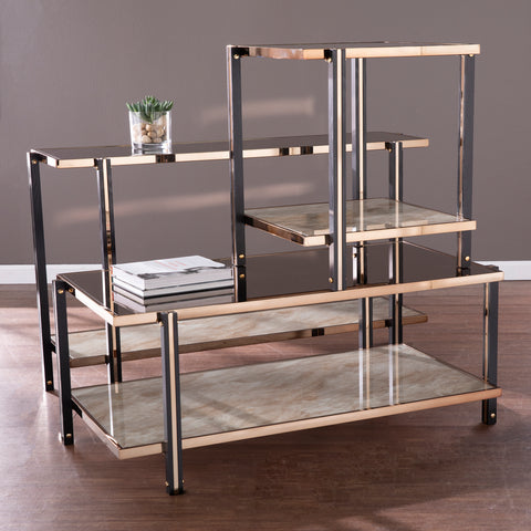 Image of Thornsett Cocktail Table w/ Mirrored Top