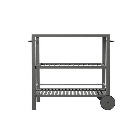 Image of 2-shelf outdoor serving cart Image 5