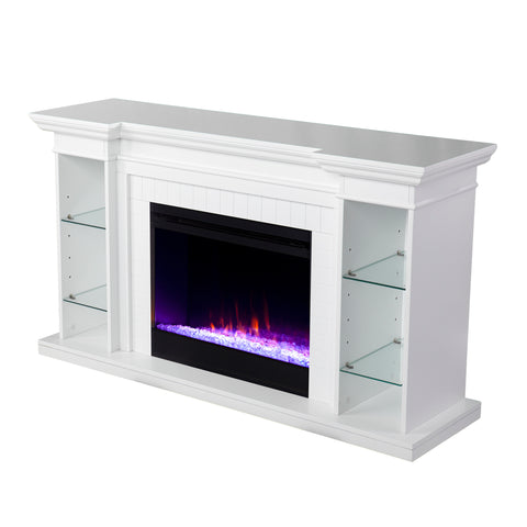 Image of Fireplace curio w/ color changing flames Image 4