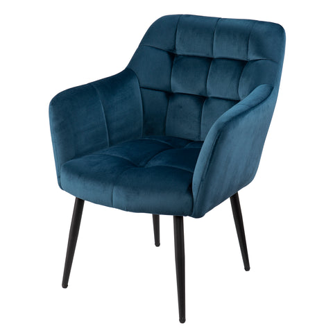 Image of Velvet club chair or accent seat Image 4