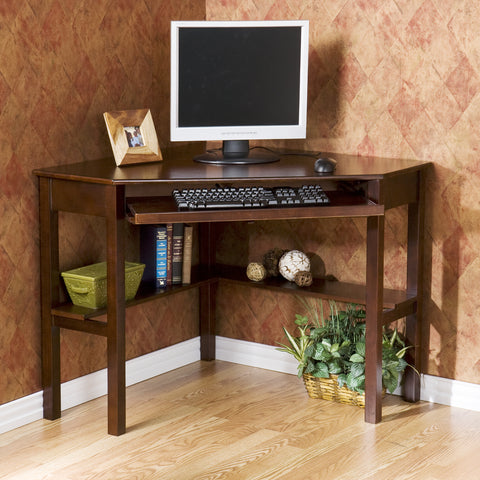 Image of Corner computer desk with storage Image 3